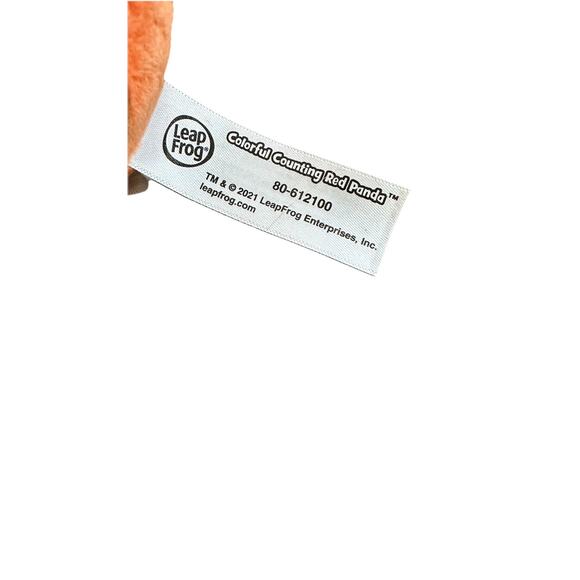 LeapFrog Red Panda Plush - Lights, Sounds, & Learning Toy - Picture 8 of 10